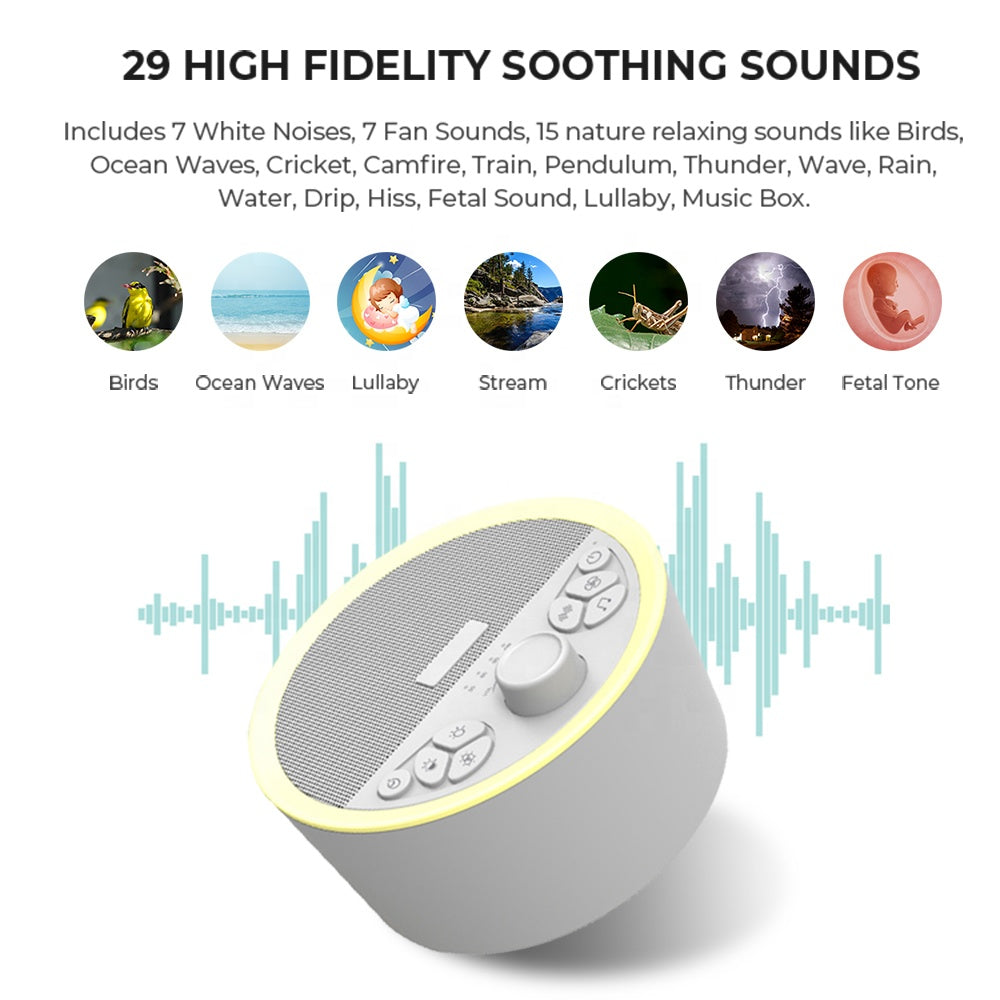 WOMBLY™ – Sleep Sound Machine for Babies & Parents