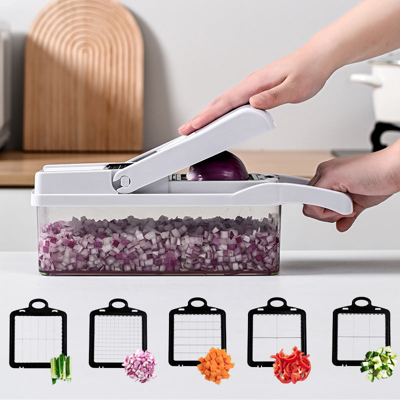 Cutlio™ Multi-Function Vegetable Chopper with Container